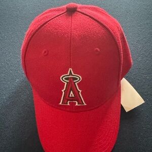 Red ANGELS Baseball Cap - adjustable ⚾️other ANGELS gear in my closet!!
